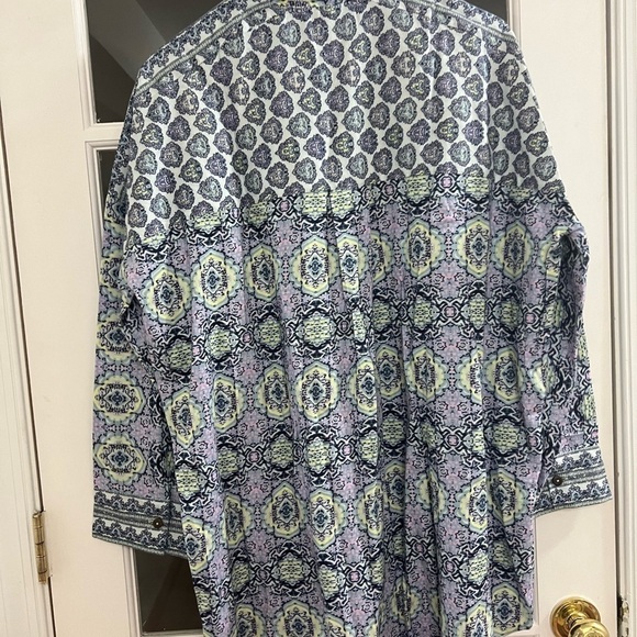 Free People Happy Holibabe Blue Printed - NWT - Picture 4 of 5